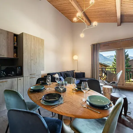 公寓 Appartement 7 Pers. Proche Telecabine De Megeve - Fr-1-569-5 梅杰夫